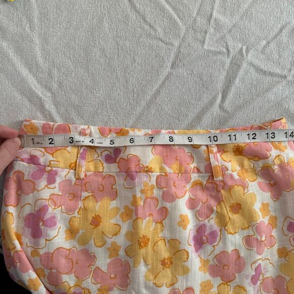 Sabo Skirt Floral Button Side Mini Skirt Size Small - Picture 6 of 8